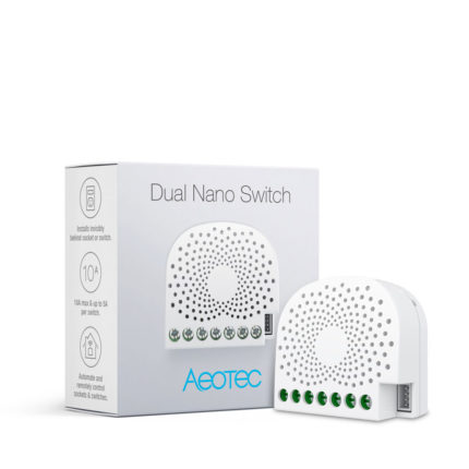 Aeotec Z-Wave Dual Nano Switch