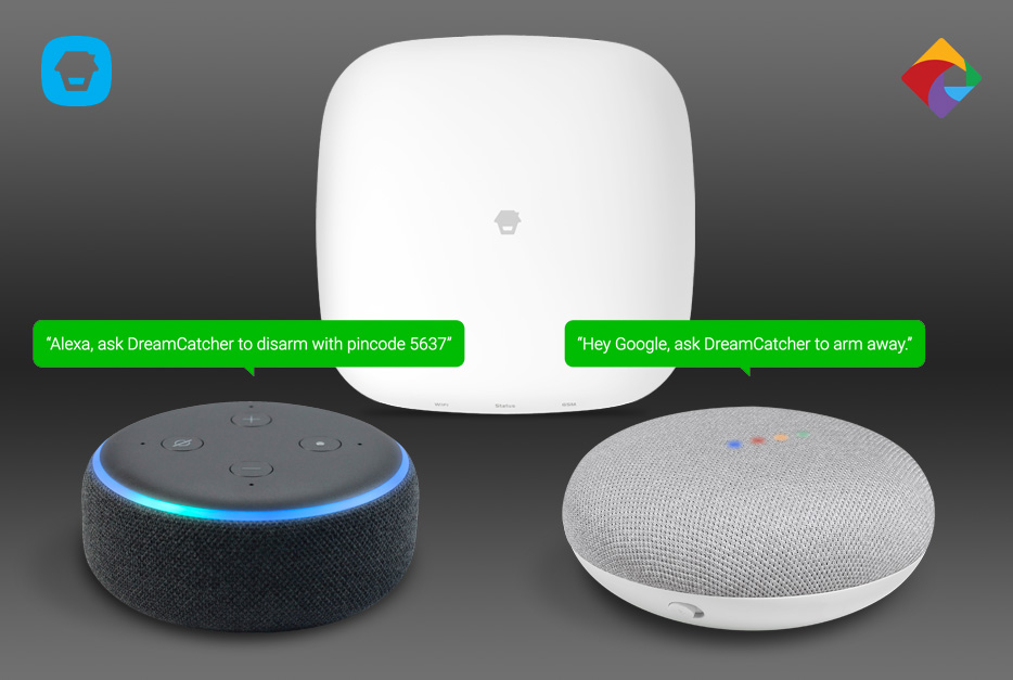 Voice-control your alarm system
