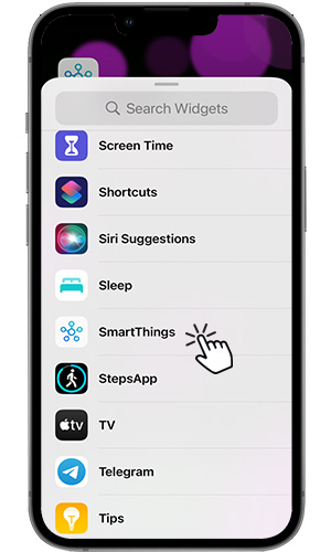 SmartThings Apple Widgets - Step 8