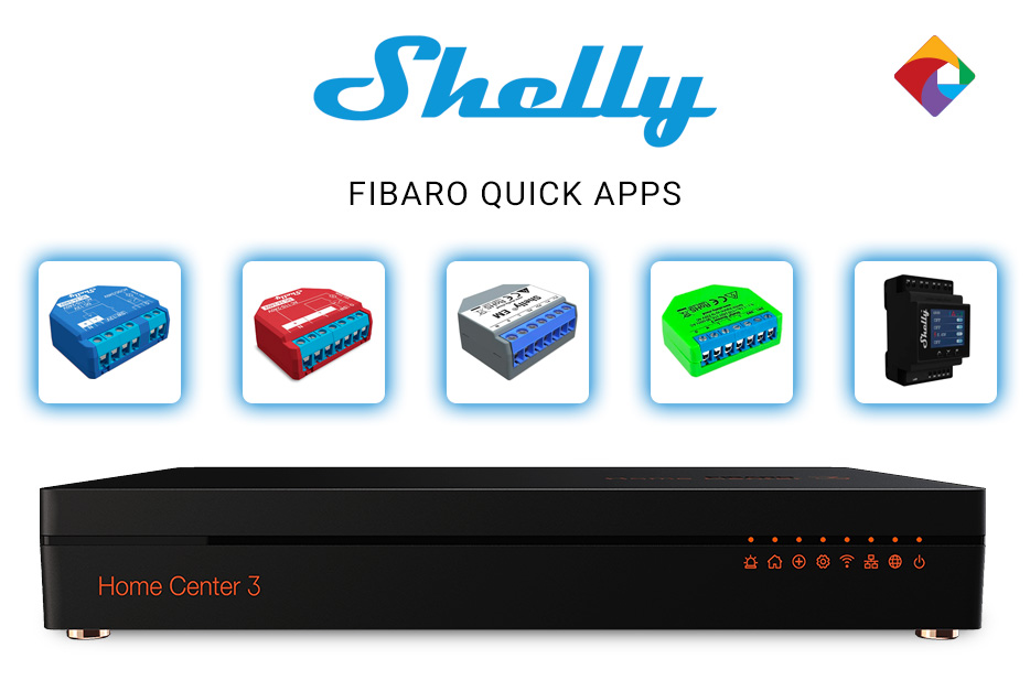 Free Shelly Quick Apps for Fibaro Home Center 3