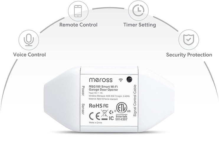 Meross Smart Wi-Fi Garage Door Opener