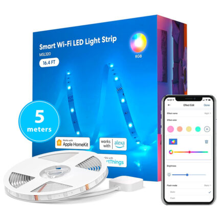Meross Smart Wi-Fi RGB LED Light Strip - 5m