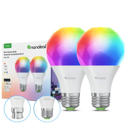 Nanoleaf Matter Smart Bulb (2 Pack) - B22 or E27