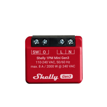 Shelly 1PM Mini Gen3 Wi-Fi Relay Switch