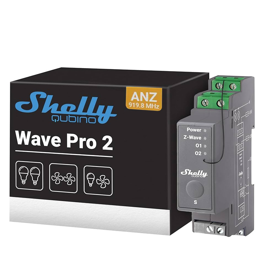 Shelly Z-Wave PRO 2 Relay Switch | SmartHome