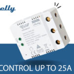 Shelly smart control of up to 25A