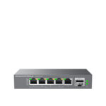 Grandstream Unmanaged Network Switch - 5 x 2.5 GigE Ports (4 x PoE)