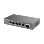 Grandstream Unmanaged Network Switch - 5 x 2.5 GigE Ports (4 x PoE) - Image 2